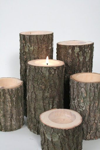Velas hechas a mano de Shelli Worley - de www.etsy.com