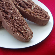 Almond Chocolate Biscotti