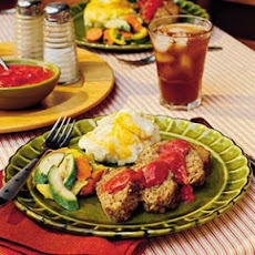 Meatloaf With Green Chile-Tomato Gravy