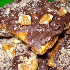 Chocolate Toffee Candy Cookies (Saltine Candy)