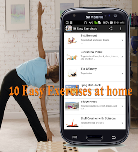 How to download 10 Easy Exercises at home lastet apk for bluestacks