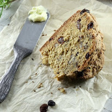 Rosemary Rum Raisin Soda Bread with Pecans