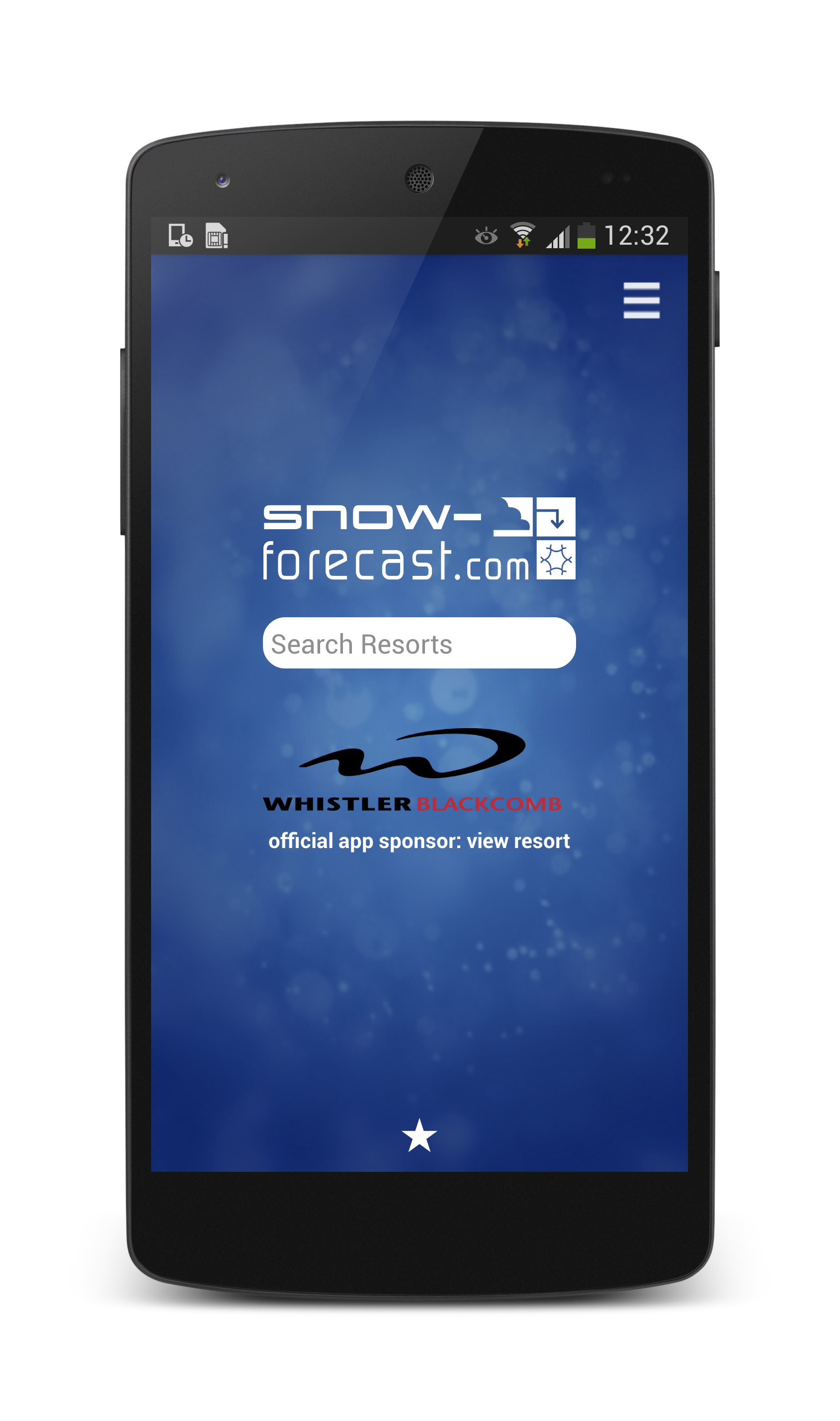 Android application Snow-Forecast.com Mobile App screenshort