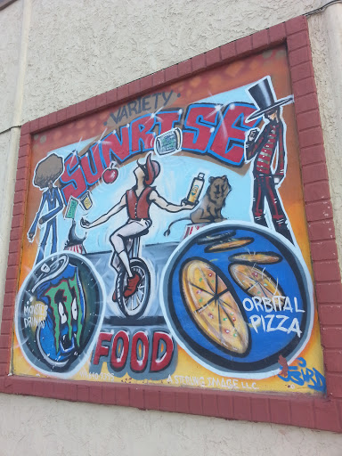 Sunrise Food Mural