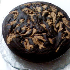 Low Cal Chocolatey Peanutty Swirl Cake