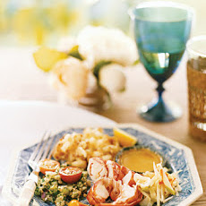 Cracked Lobster with Drawn Butter and Lemon