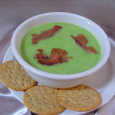 Fresh Green Pea Soup