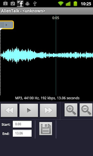 make-a-ringtone-mp3-pro for android screenshot