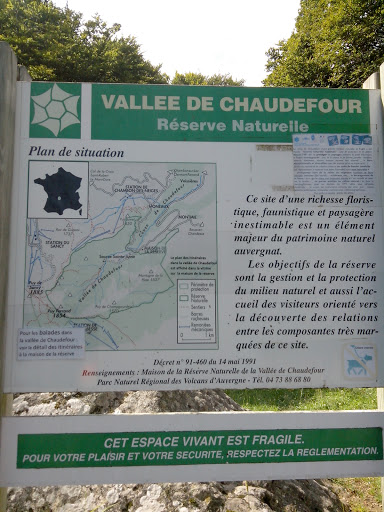 Réserve Naturelle De La Vallée De Chaudefour