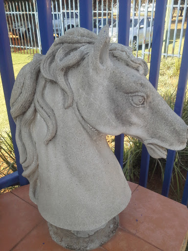 Horse's Head Statue