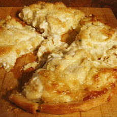Easy Cheesy Artichoke Bread