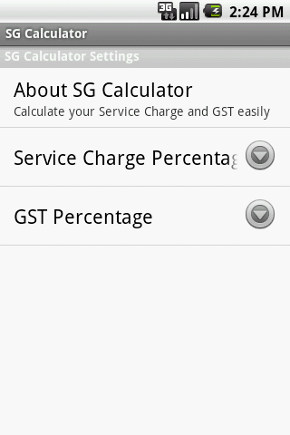 SG Calculator