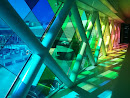 Miami Mover Stained Glass Wall