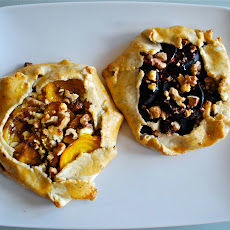Beet Crostata with a Pepper-Parmesan Crust