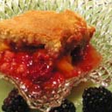 Peach-Blackberry Cobbler
