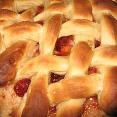 Bread Machine Lattice Coffee Cake