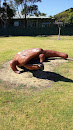 Edgar Park Lizard Sculpture