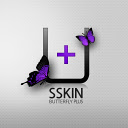 [SSKIN] Butterfly+ launcher mobile app icon
