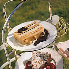Frozen White Chocolate and Hazelnut Dacquoise