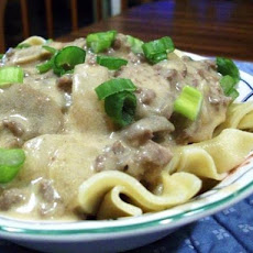 Quick Beef Stroganoff