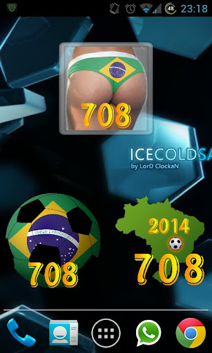 サッカーワールドカップ2014ブラジルウィジェット