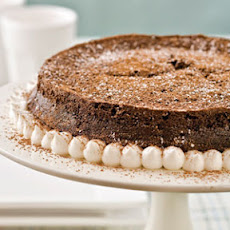 Dark Chocolate-Bourbon Torte