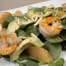 Shrimp and Avocado Salad With Grapefruit Vinaigrette