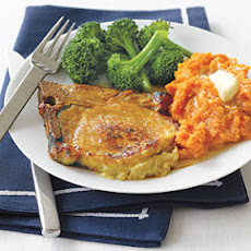 Stuffed Smoked Pork Chops