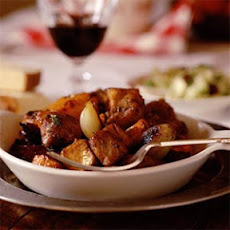 Pork and Roasted Winter Vegetables