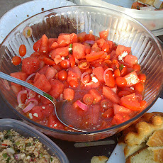 Tomato, Watermelon and Feta Salad