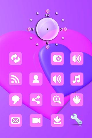 Pink Hearts Theme