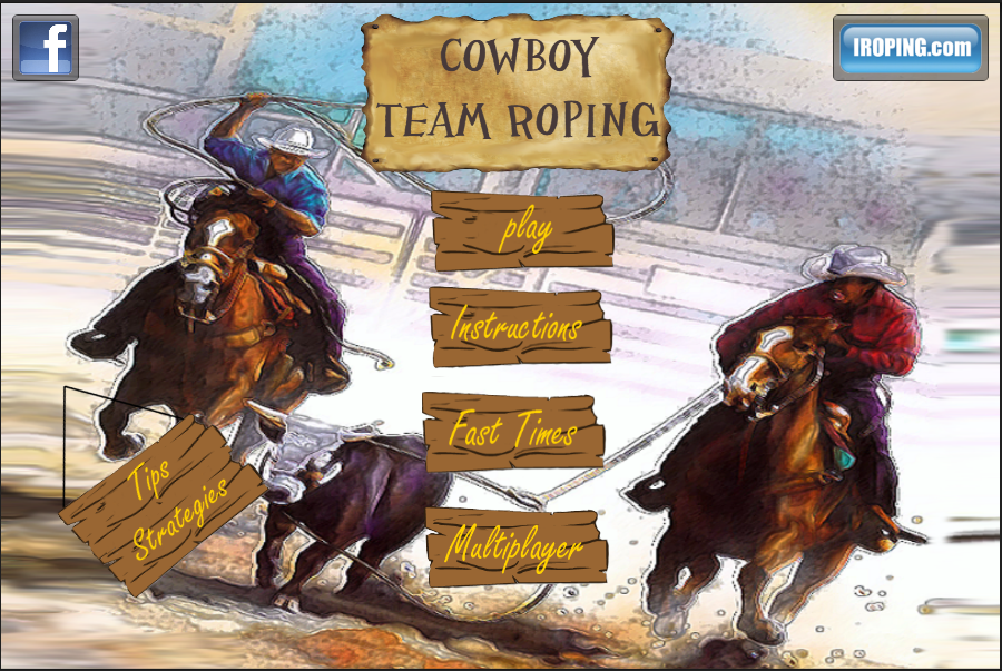 Android application Cowboy Team Roping screenshort