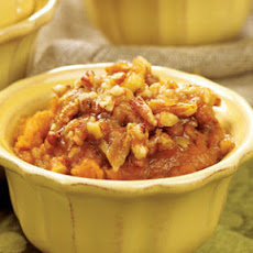 Sweet Potato Casserole with Pecan Topping