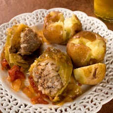 Slow-Cooked Stuffed Cabbage Recipe