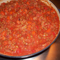 Lentil Bolognese
