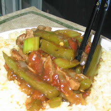 Gram's Chinese Pepper Steak