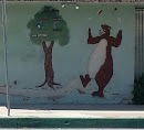 Juggling Bear Mural