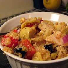 Quinoa and Bulgur Salad with Feta