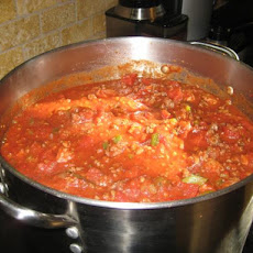 Chris & Cheryl's Mega Spaghetti Sauce