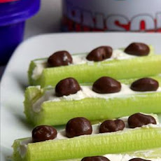 Ants on a Log (Lunch Box Surprise)