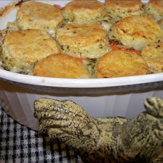 Chicken Stew With Biscuits