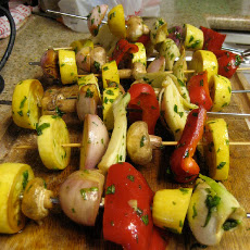 Easy Vegetable Kabobs
