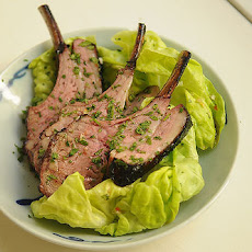 Grilled Rack of Lamb Asian Salad