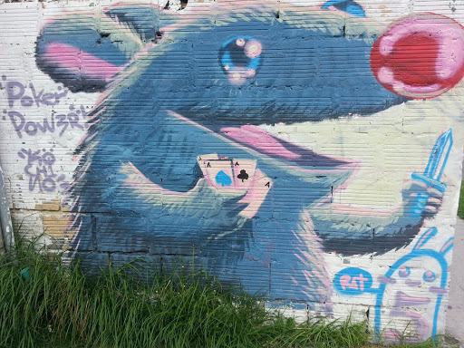 Graffiti Poker Rat