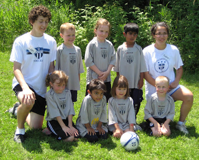 BigE with his 2008 Soccer team