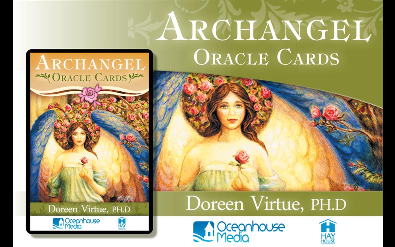 Android application Archangel Oracle Cards screenshort
