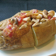 Bacon-Mushroom Baked Potato Topping