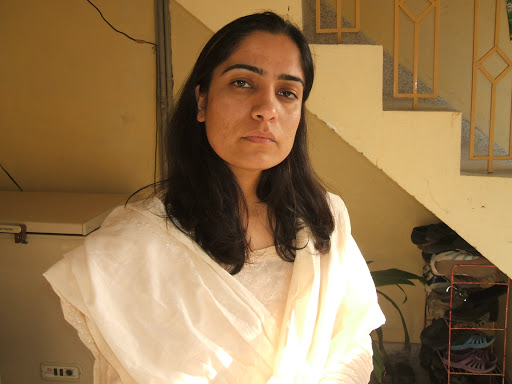 Malalai Joya in Kabul 2008. Photo by Farooq Sulehria.