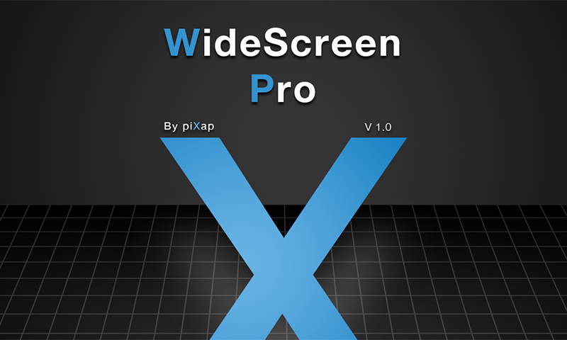 Android application WideScreen Pro screenshort