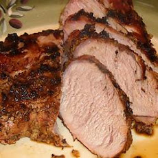 Garlic Herb Grilled Pork Tenderloin